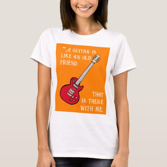 la guitarra QUOTE T-Shirt (Vorderseite)