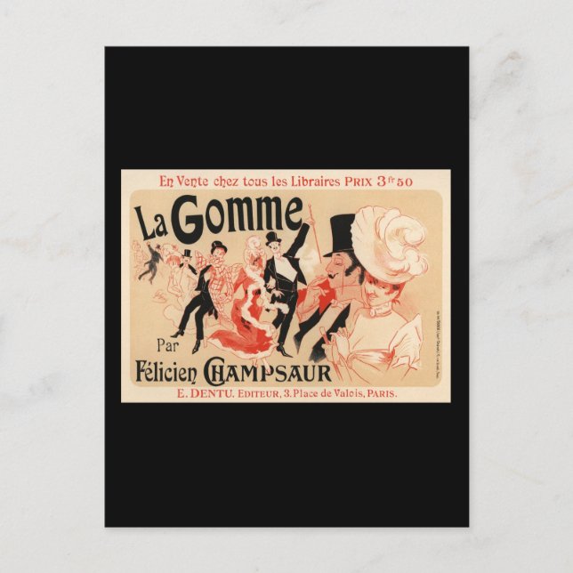 La Gummi Postkarte (Vorderseite)