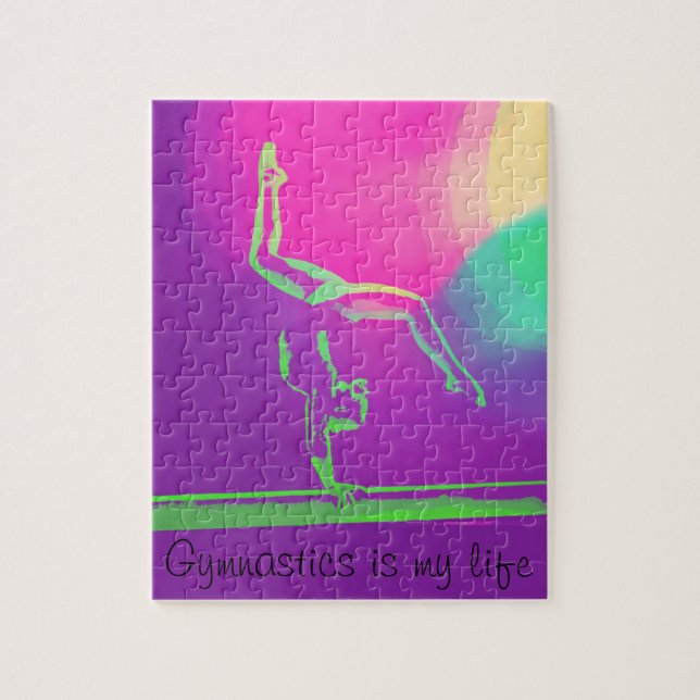 La gymnastique est mon puzzle de la vie (Vertical)