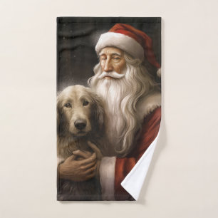 La hache afghane avec le Père Noël Festif Noël