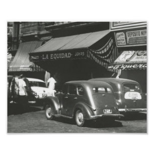 LA HAVANE RÉTRO 8" X 10" PHOTO RARE DE LA HABANA