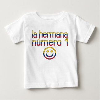 La Hermana Número 1 - Nummer 1 Schwester in Kolumb Baby T-shirt