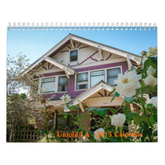 LA incalculable - calendrier 2013