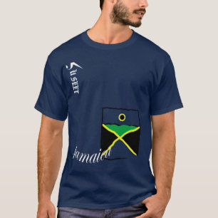 La Jamaïque a endommagé le T-shirt de marine de