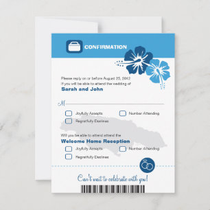 La Jamaïque épousant la carte d'embarquement de