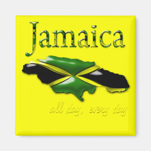 La Jamaïque toute la journée, chaque aimant de