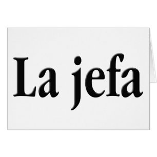 La jefa