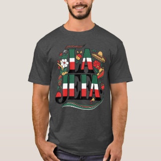 La Jefa Cinco de Mayo Funny Meican Mom Mother Day  T-Shirt