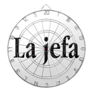 La jefa dartscheibe