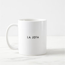 La Jefa | Der Boss | Spanisch-Tasse
