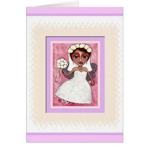 LA JEUNE MARIÉE FÉERIQUE - nuptiale, carte de