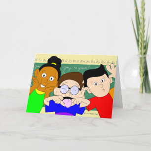 La jeunesse est passagère : Carte d'anniversaire