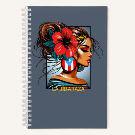La Jíbaraza 11 – Puerto Rican Jíbara Art • Boricua Notizbuch