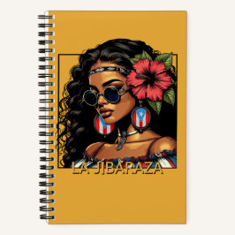 La Jíbaraza 1 – Puerto Rican Jíbara Art • Boricua Notizbuch