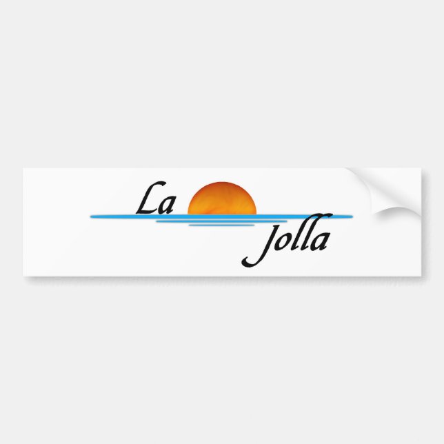 La Jolla Autoaufkleber (Vorne)