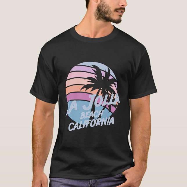La Jolla Beach California T-Shirt (Vorderseite)