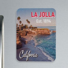 La Jolla Beach Cove San Diego Magnet