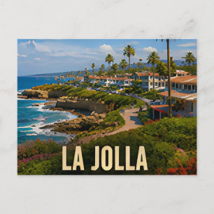 La Jolla California Küstenort Reise Postkarte