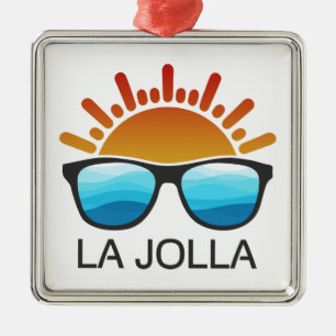 La Jolla California Sonnenbrillen Ornament Aus Metall