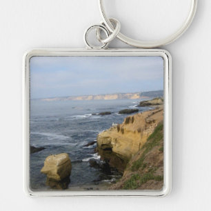La Jolla Cove Beach Seabirds Custom Schlüsselanhän Schlüsselanhänger
