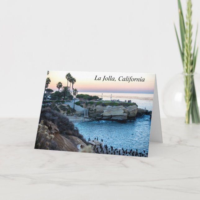 La Jolla Cove California Karte (Vorderseite)
