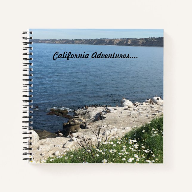 La Jolla Cove, Kalifornien Notizbuch (Vorderseite)