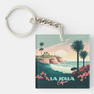 La Jolla Cove San Diego California Retro