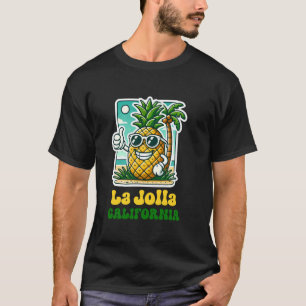 La Jolla Kalifornien CA Süße Strand Ananas Daumen T-Shirt