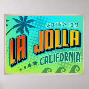 LA JOLLA Poster