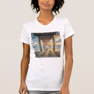 La Jolla, Scripps Pier an Sonnenuntergang   San T-Shirt