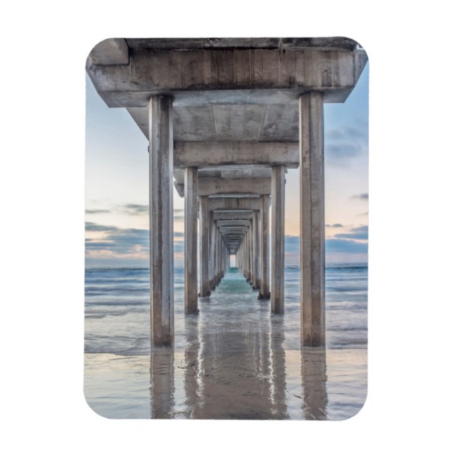 La Jolla, Scripps Pier Magnet (Vertikal)