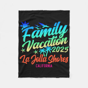 La Jolla Shores Strand Kalifornien Familienurlaub  Fleecedecke