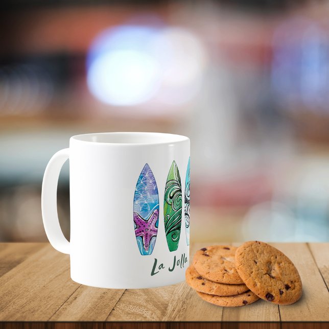 La Jolla Surfboards Kaffeetasse (Von Creator hochgeladen)