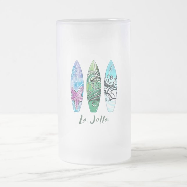 La Jolla Surfboards Mattglas Bierglas (Mittel)