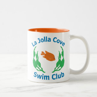 La- Jollabucht Swlm Verein-Logo-Tasse Zweifarbige Tasse