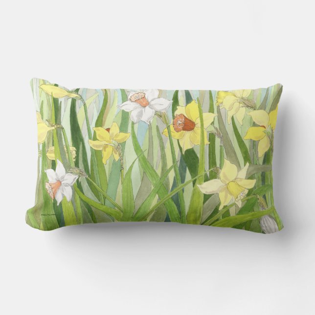 La jonquille met en place le coussin lombaire (Recto)