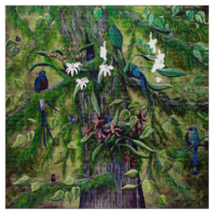 La jungle du tissu du Guatemala