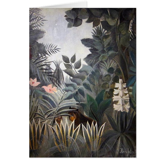 La jungle équatoriale (Devant)