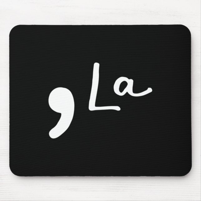 La Kamala Harris Funny Democratic Support 2020 Bid Mousepad (Vorne)