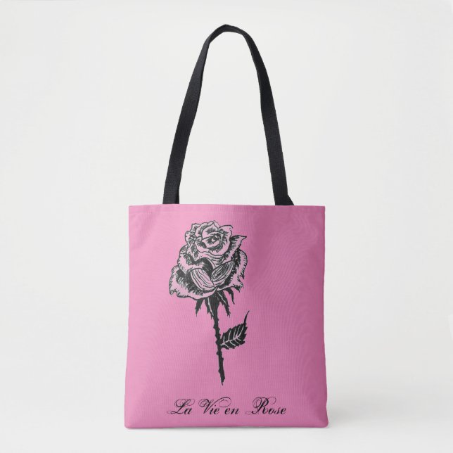 La konkurrieren en-Rosen-Tasche Tasche (Vorderseite)