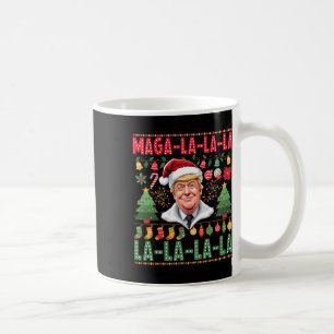 La La La Donald Trump Potus 47 Ugly Christmas 1 Kaffeetasse