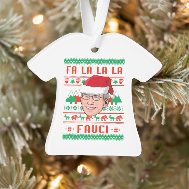 LA LA LA LA FAUCI ORNAMENT (Baum)