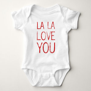 LA LA LIEBE DICH BABY STRAMPLER