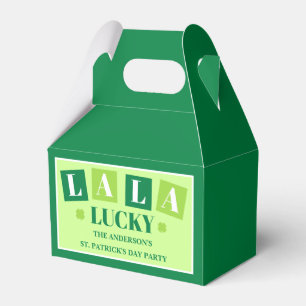La La Lucky St. Patrick’s Day Party Geschenkschachtel