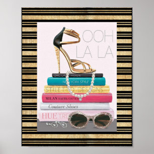 La-La wilden Apples   Ooh - bezauberndes Stilett Poster