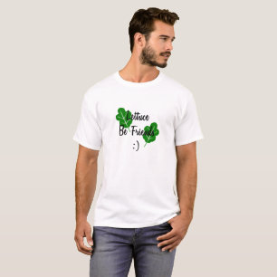 La laitue soit des amis - T-shirt plein d'esprit