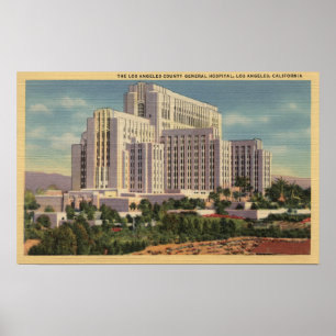 LA Landkreis-allgemeines Krankenhaus Poster