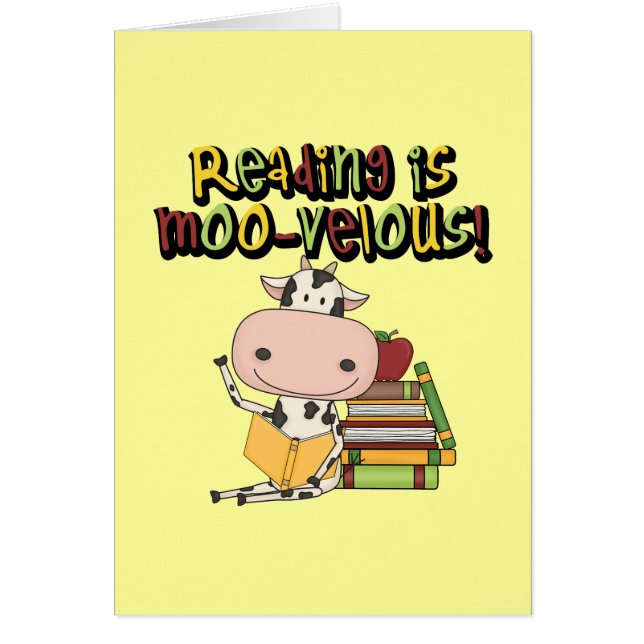 La lecture est MOO-velous (Devant)