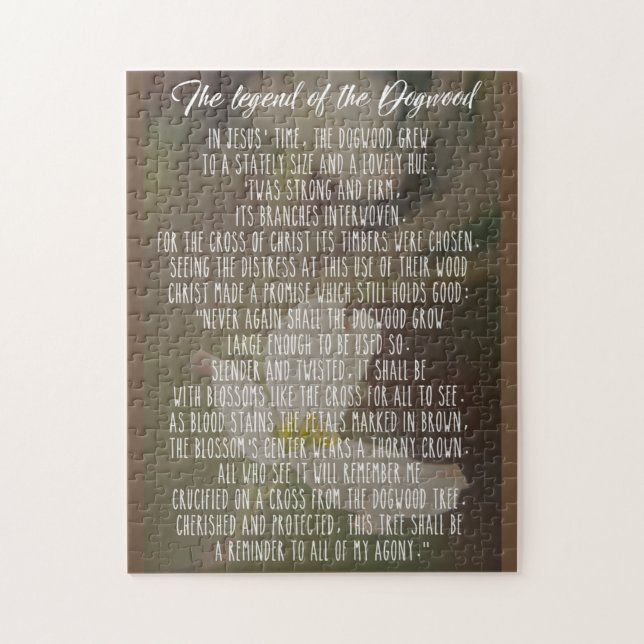 La légende du puzzle de cornouiller (Vertical)