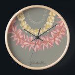 Lā Lei von Wander with Aloha Uhr<br><div class="desc">Die Kunst des Lei-Metzelns feiert man,  indem man Aloha durch Lei und die geschmückte Schönheit der duftensten Blume Hawaiis teilt.</div>